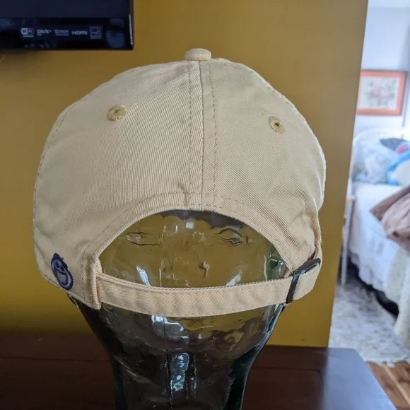 Life is Good Golf Hat Yellow - Picture 3 of 7